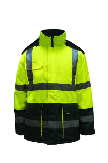 Picture of WorkCraft HI VIS REFLECTIVE FREEZER JACKET
